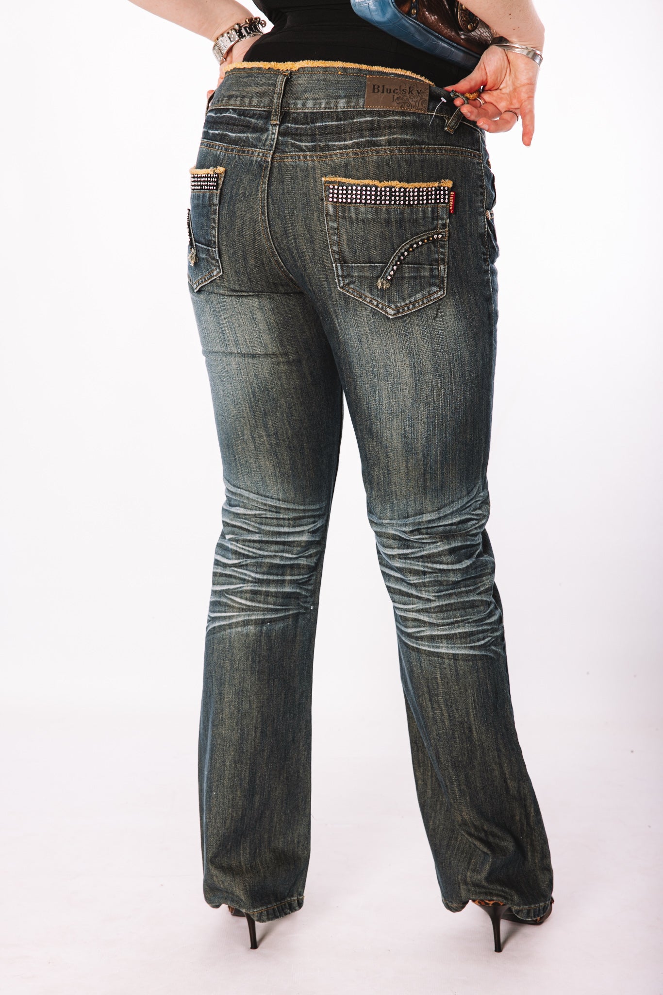 Vintage Bleulab low-rise jeans