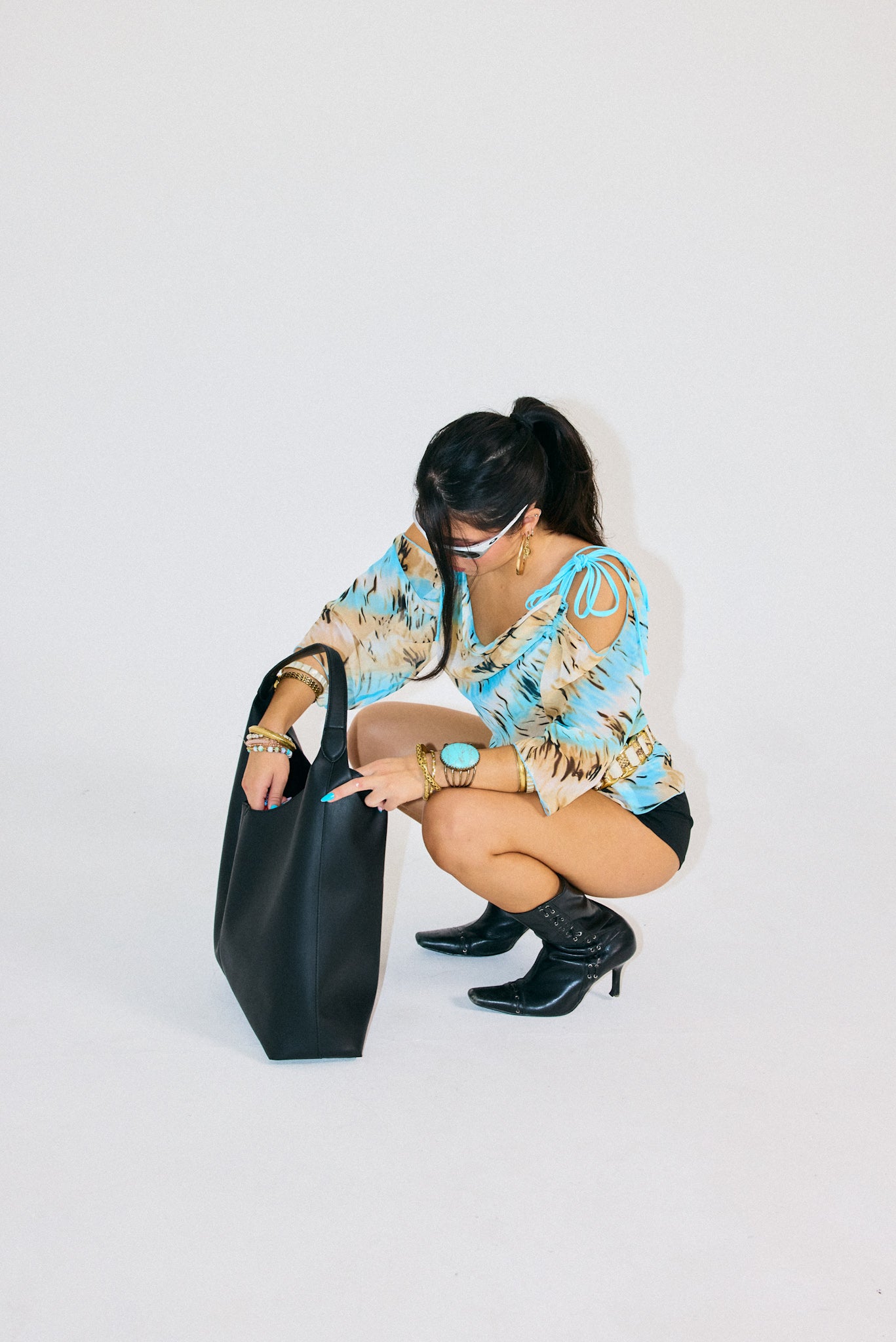 Azure Breeze Blouse
