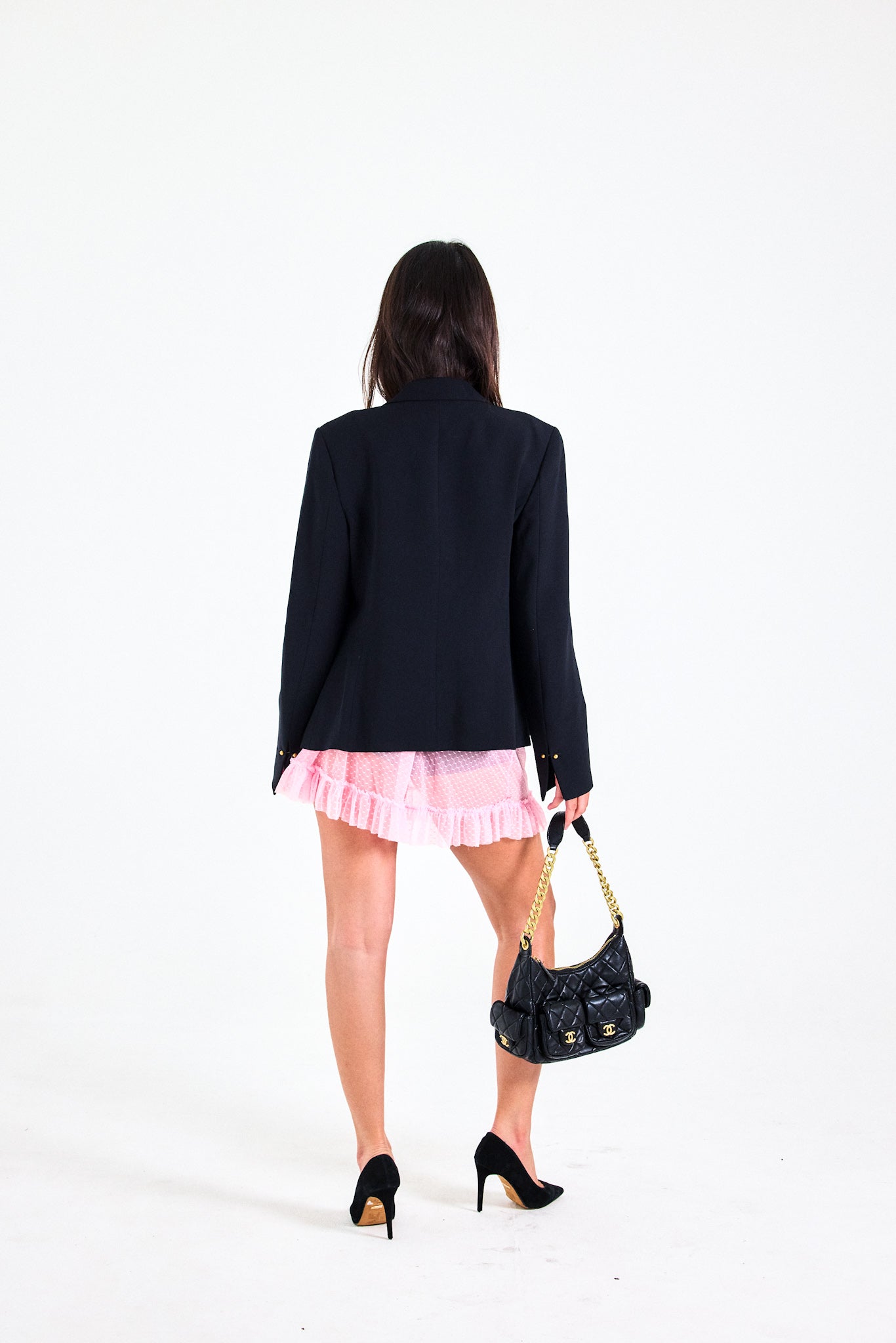 Vintage Diana Black Blazer