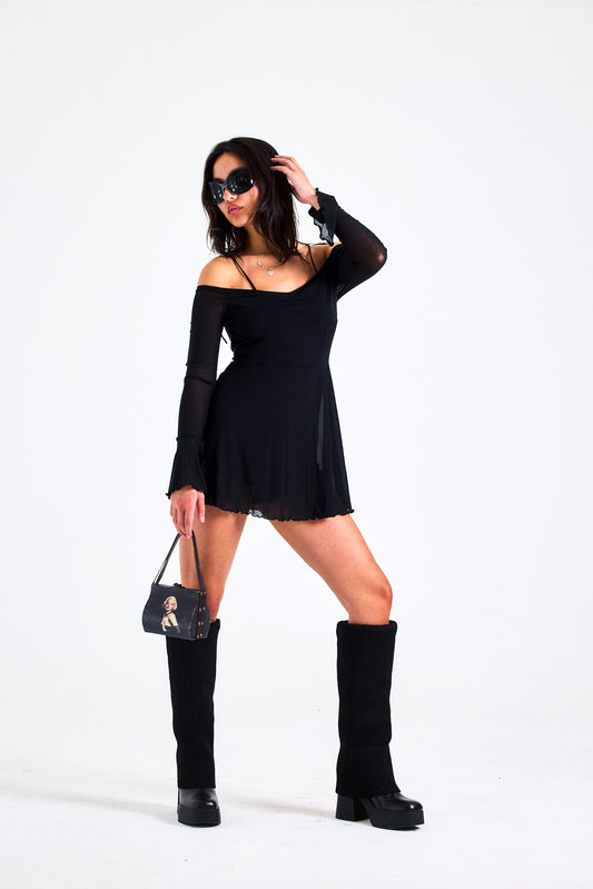 The Perfect Black Mini Dress