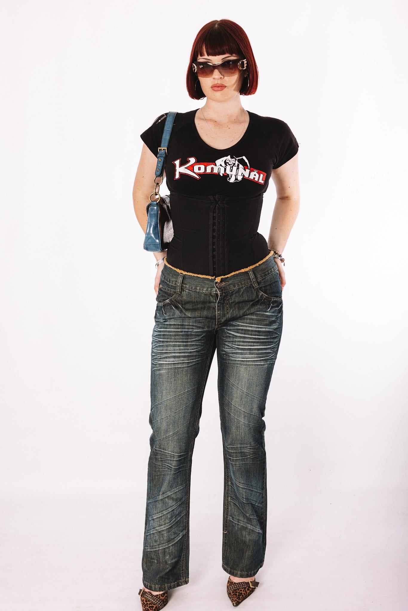 Vintage Bleulab low-rise jeans