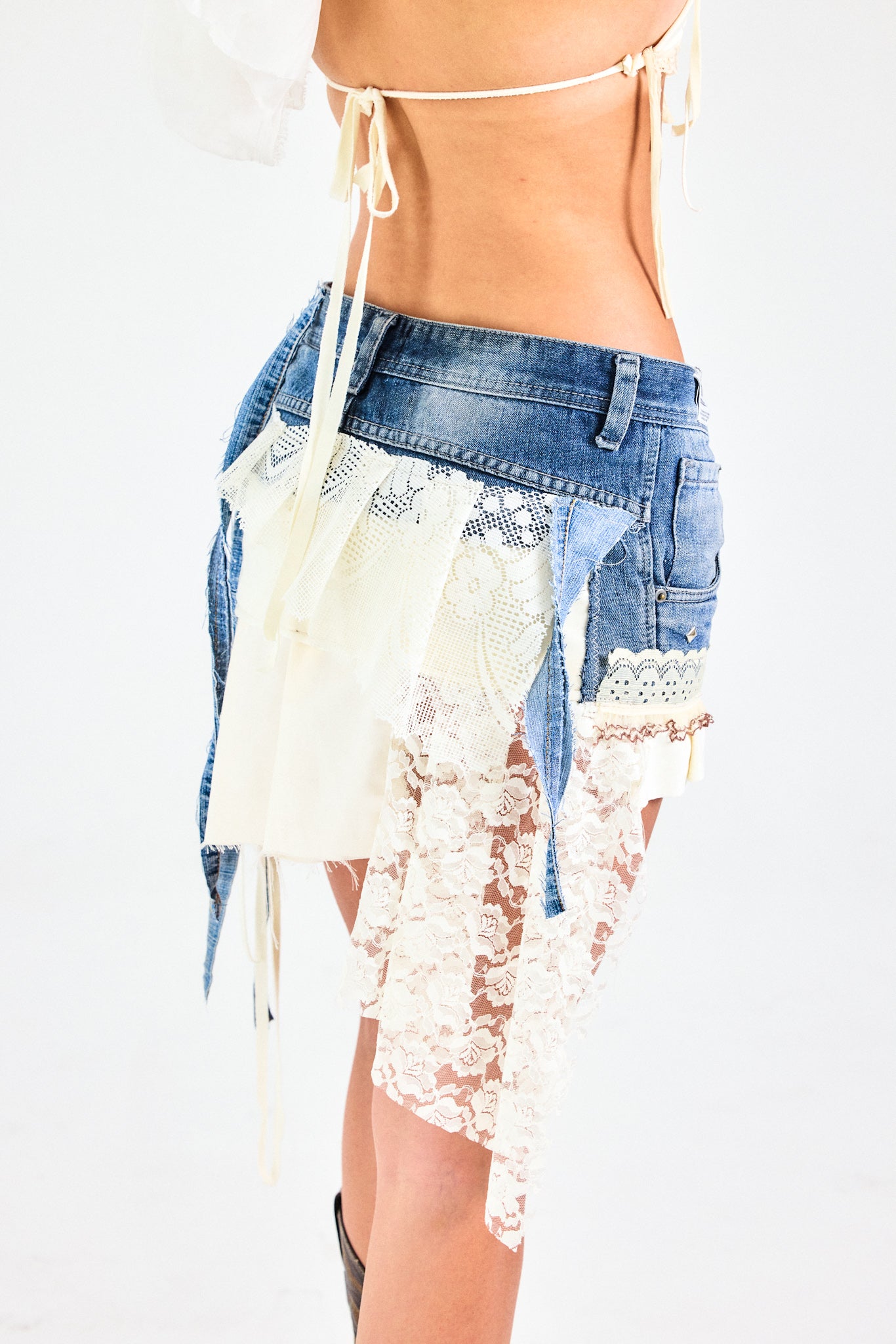 Adidas Reworked Lace Denim Set