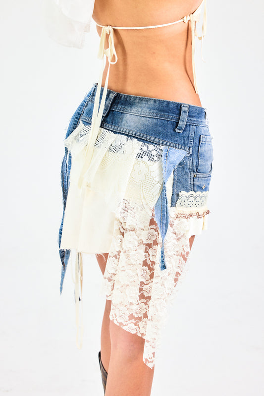 Adidas Reworked Lace Denim Set