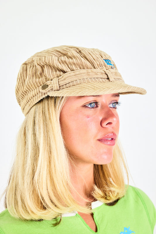 Vintage Rizzla Corduroy Newsboy Cap