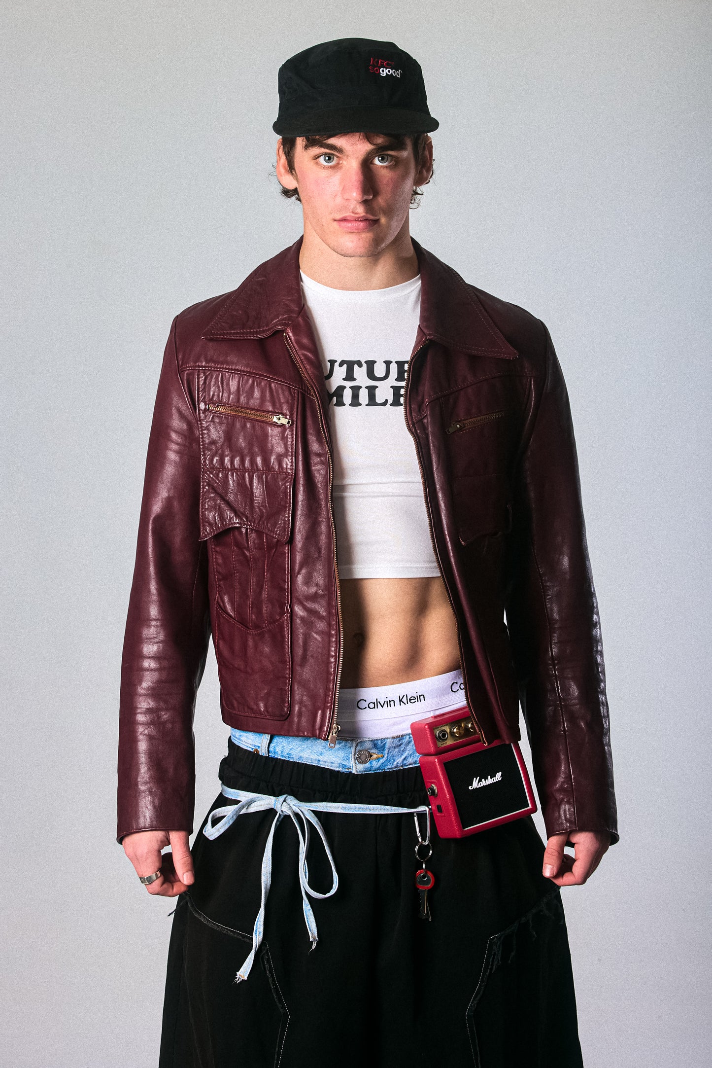 The Burgendy Boy Jacket