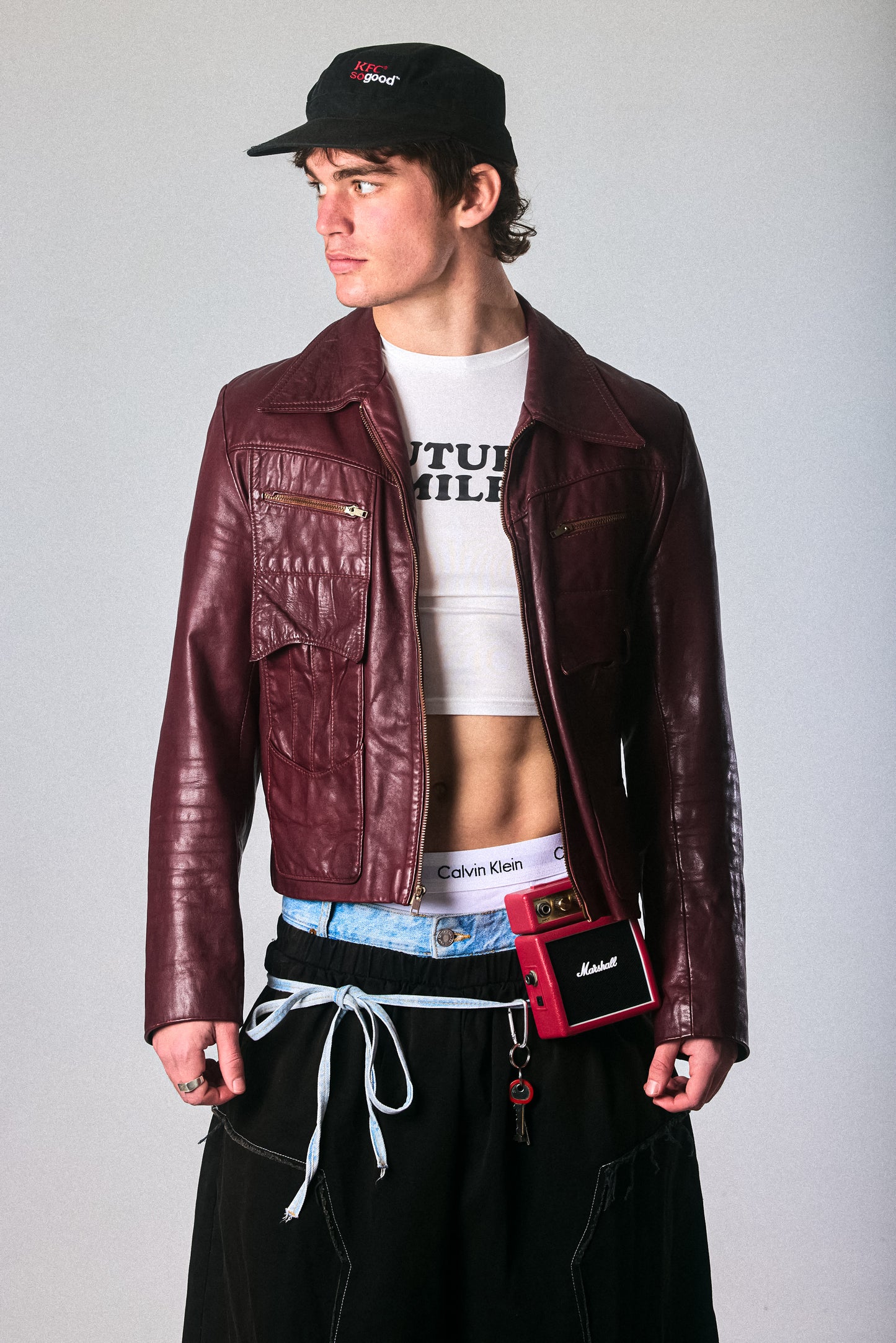 The Burgendy Boy Jacket