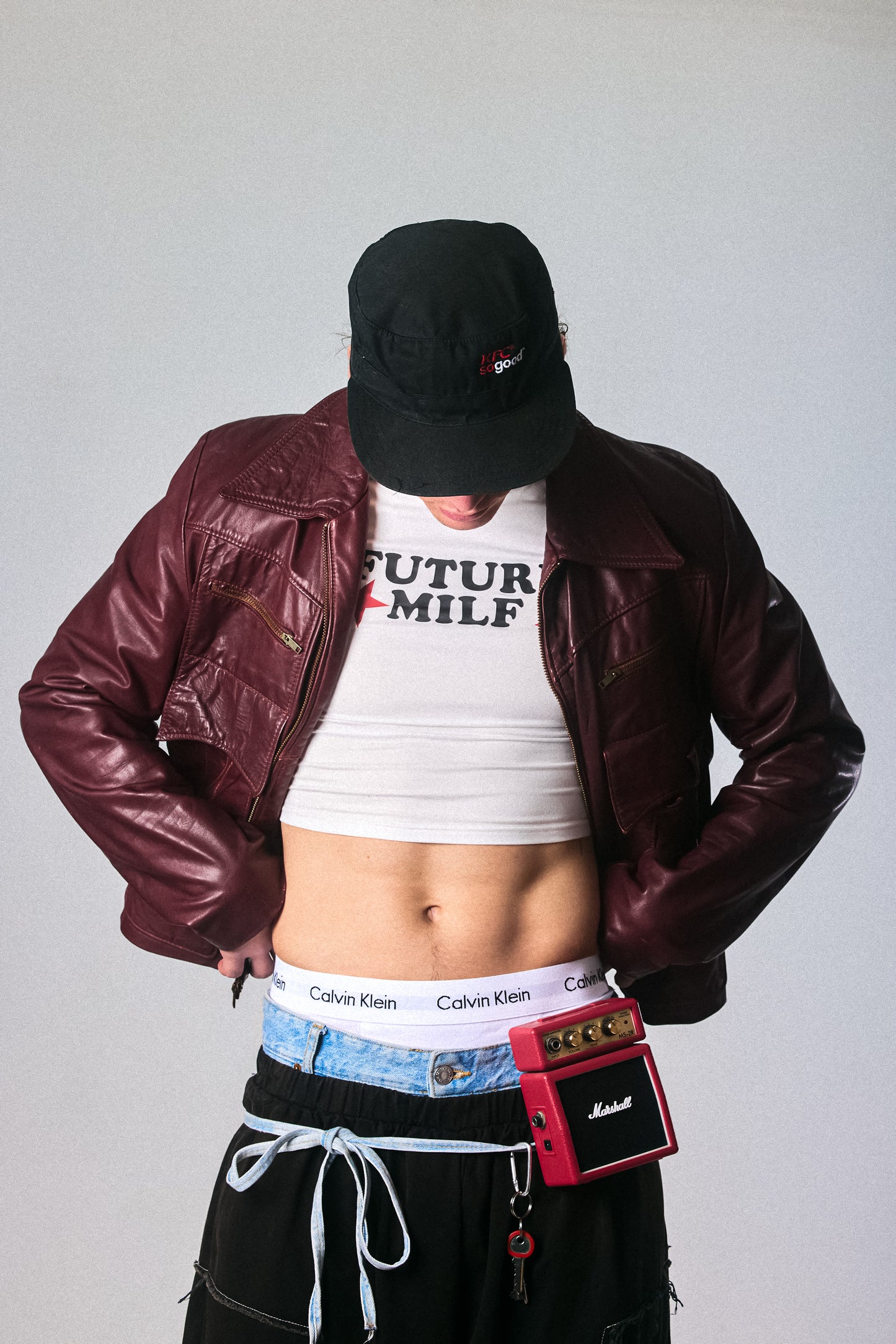 The Burgendy Boy Jacket