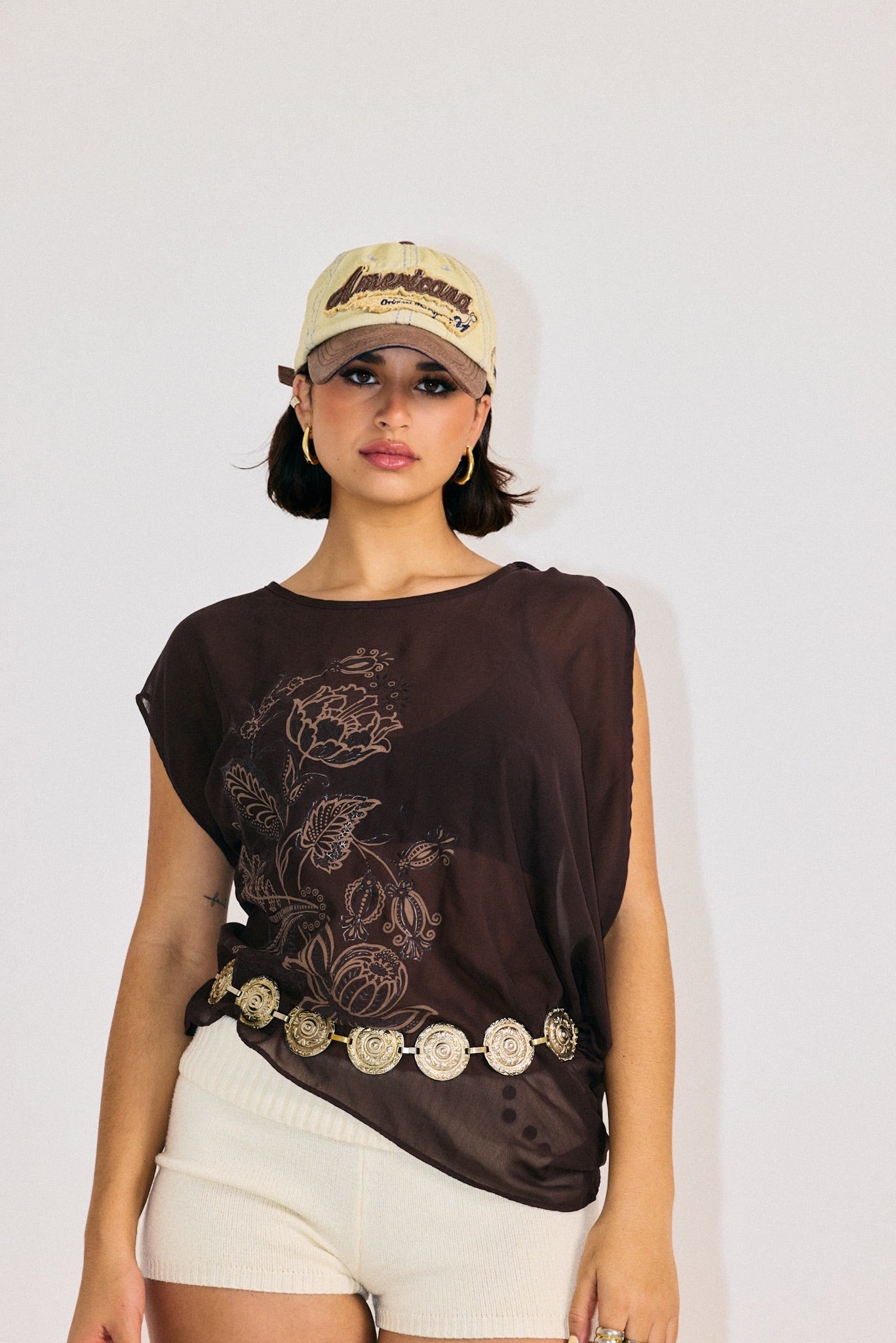 The Brown Sugar Sheer Top