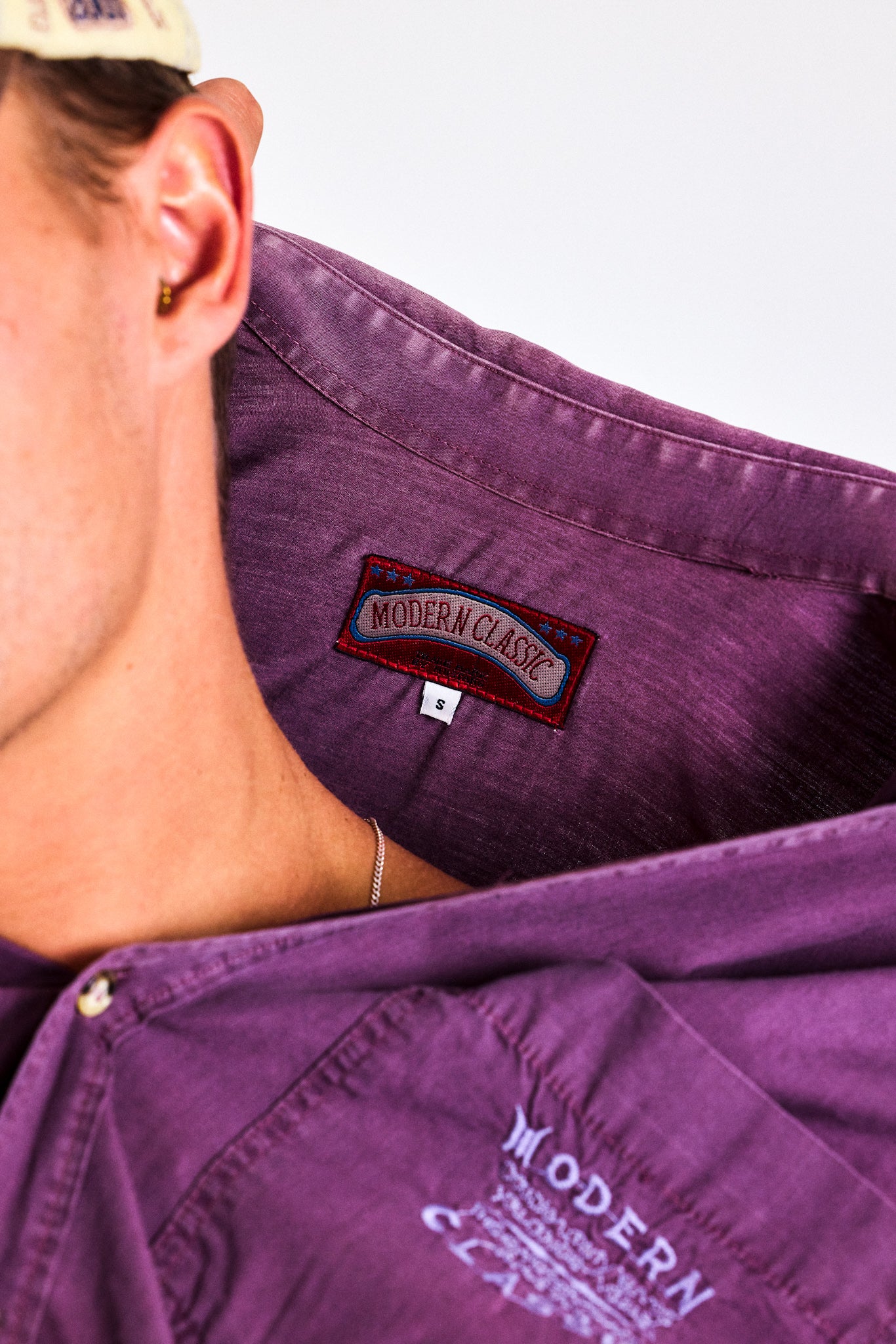 Vintage Modern Classic Button-Up Shirt