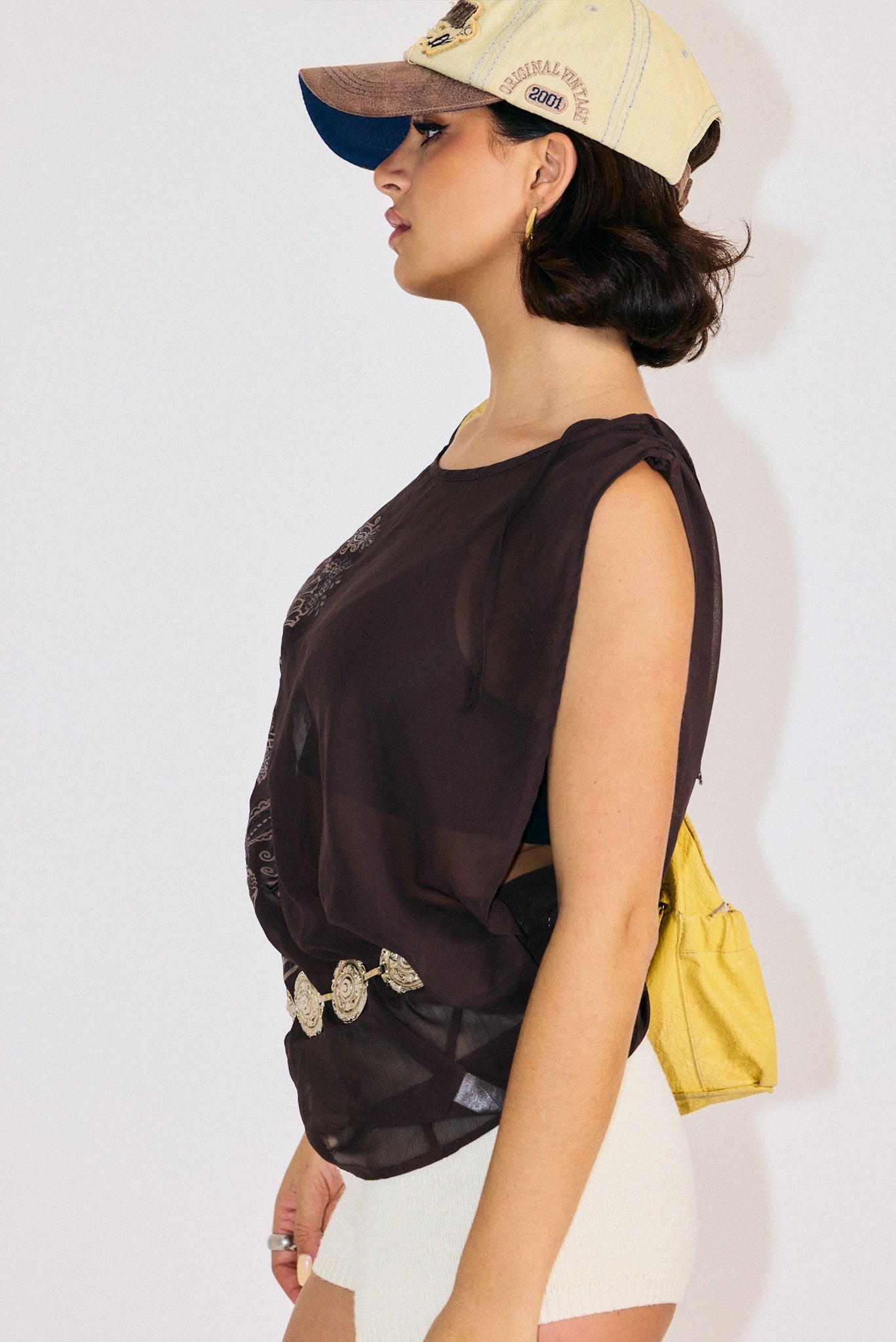 The Brown Sugar Sheer Top