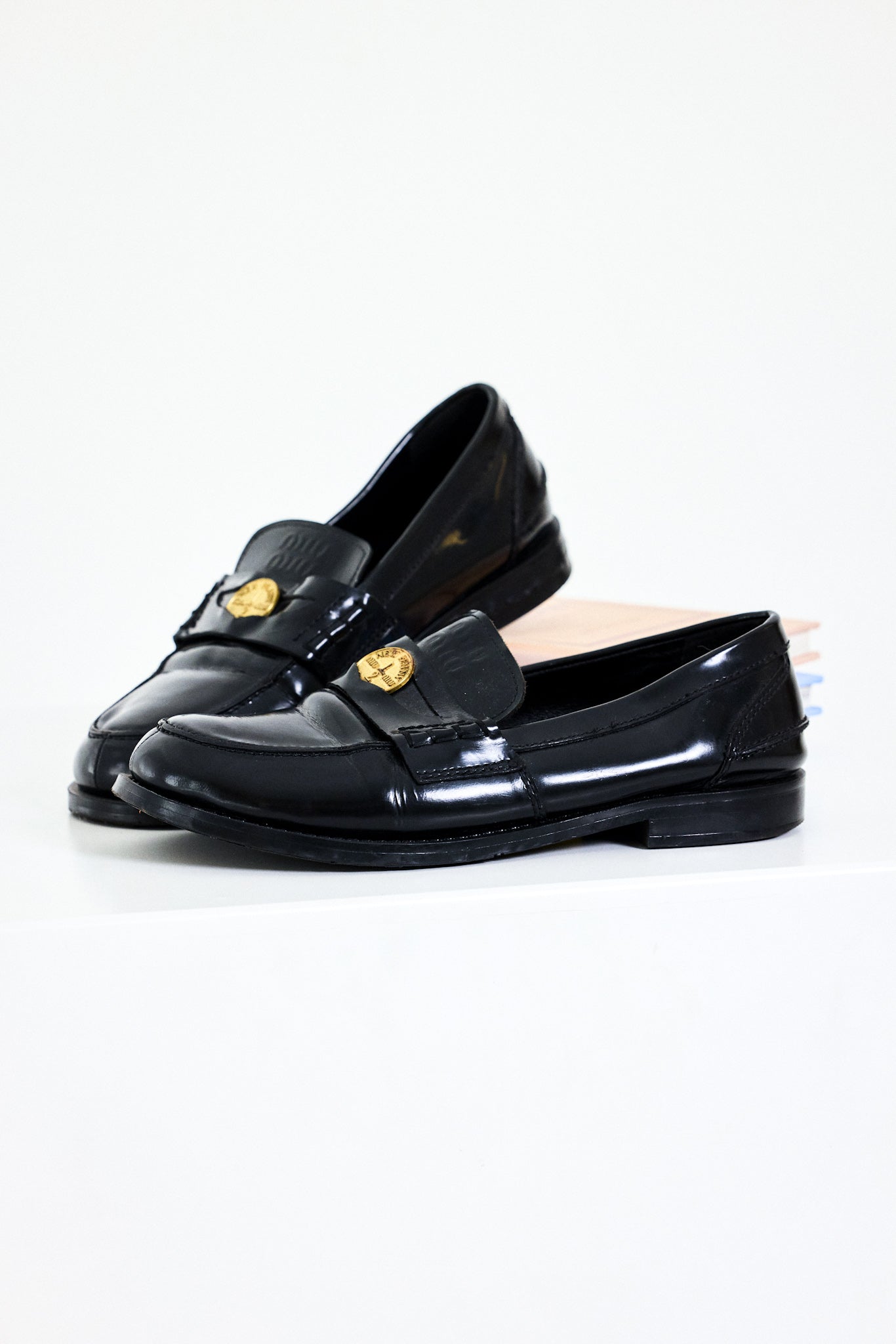 Miu Miu Penny Loafers