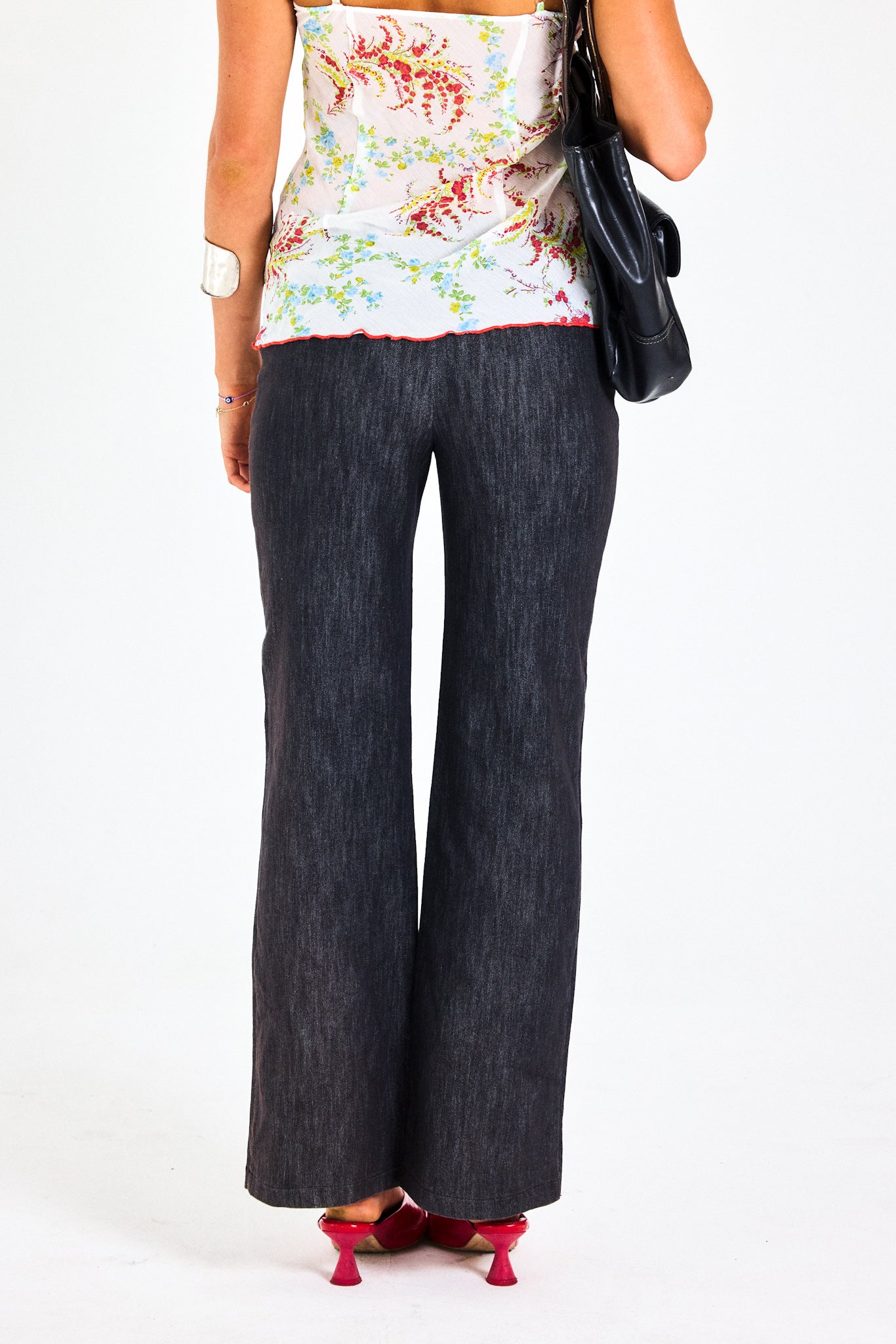 Vintage Low-Rise Dark Wash Jeans