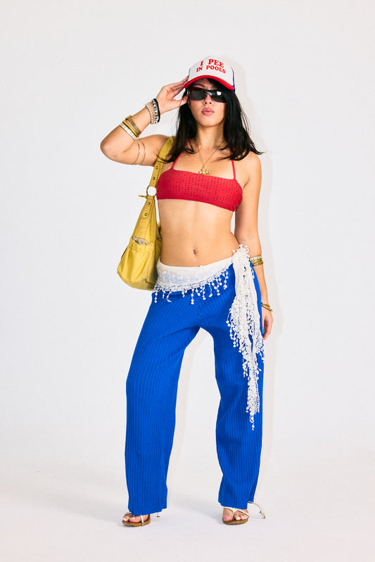 Blue Lagoon Knit Pants
