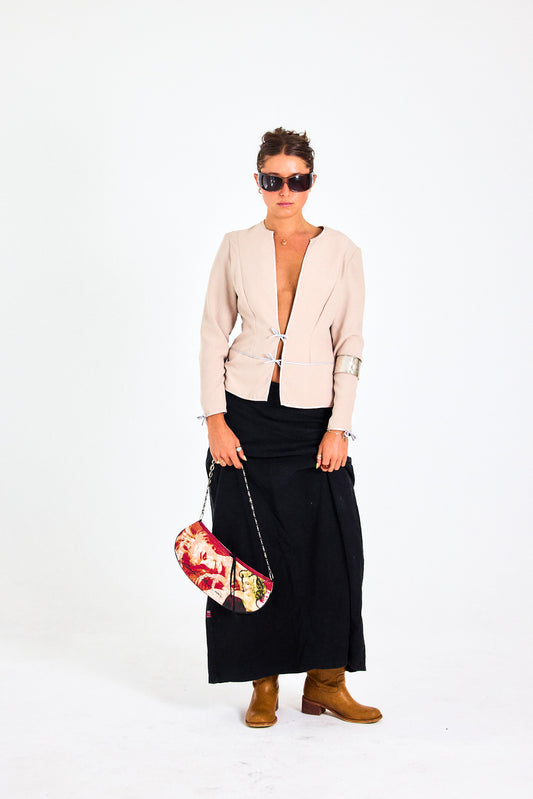 Carolyn Bessette Blazer Blouse