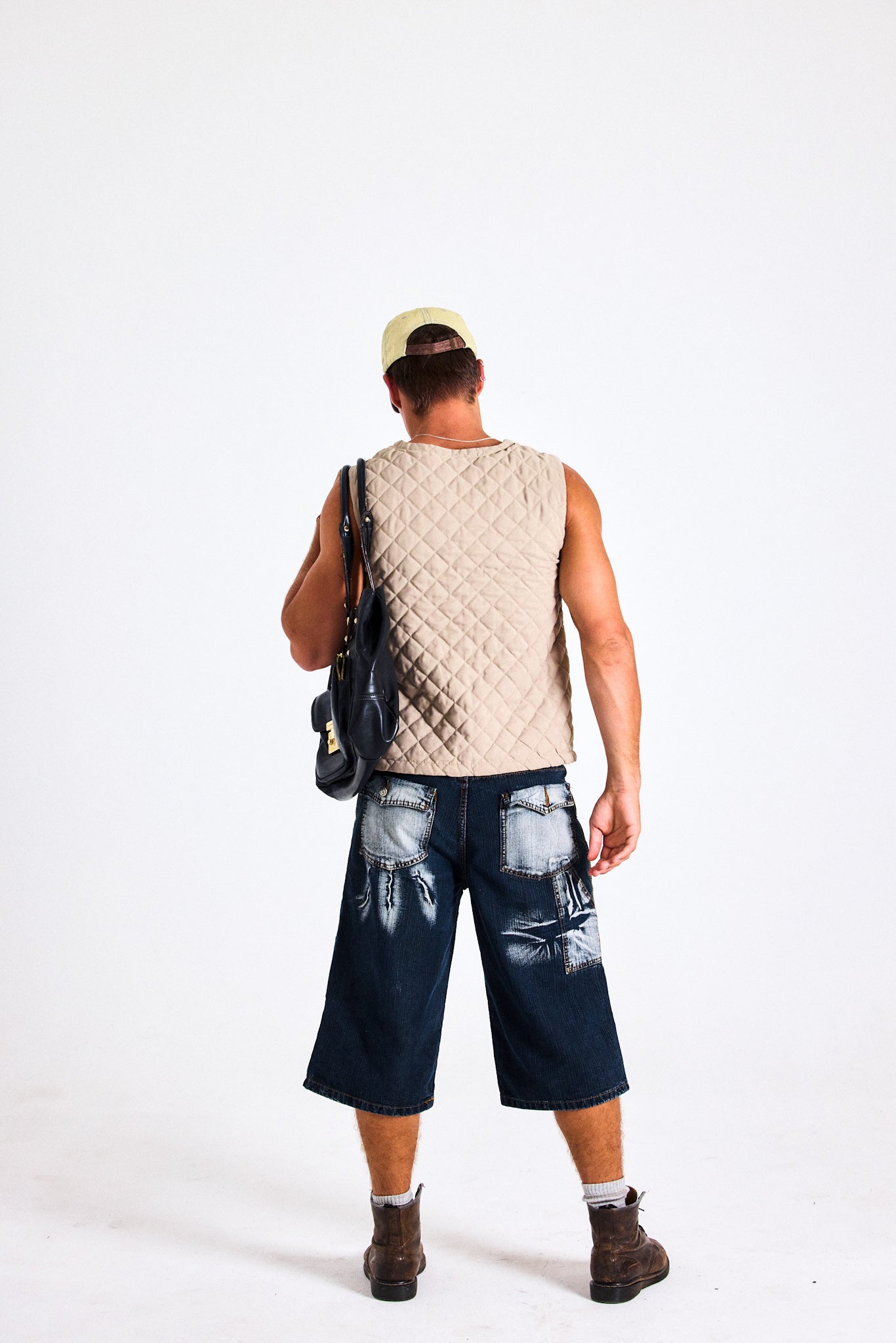 Vintage Quilted Utility Vest