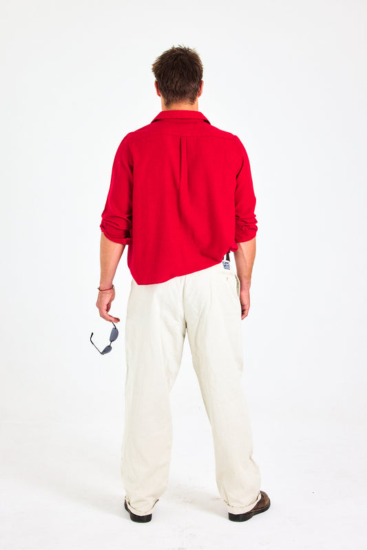 Vintage COOL Pleated Baggy Chinos