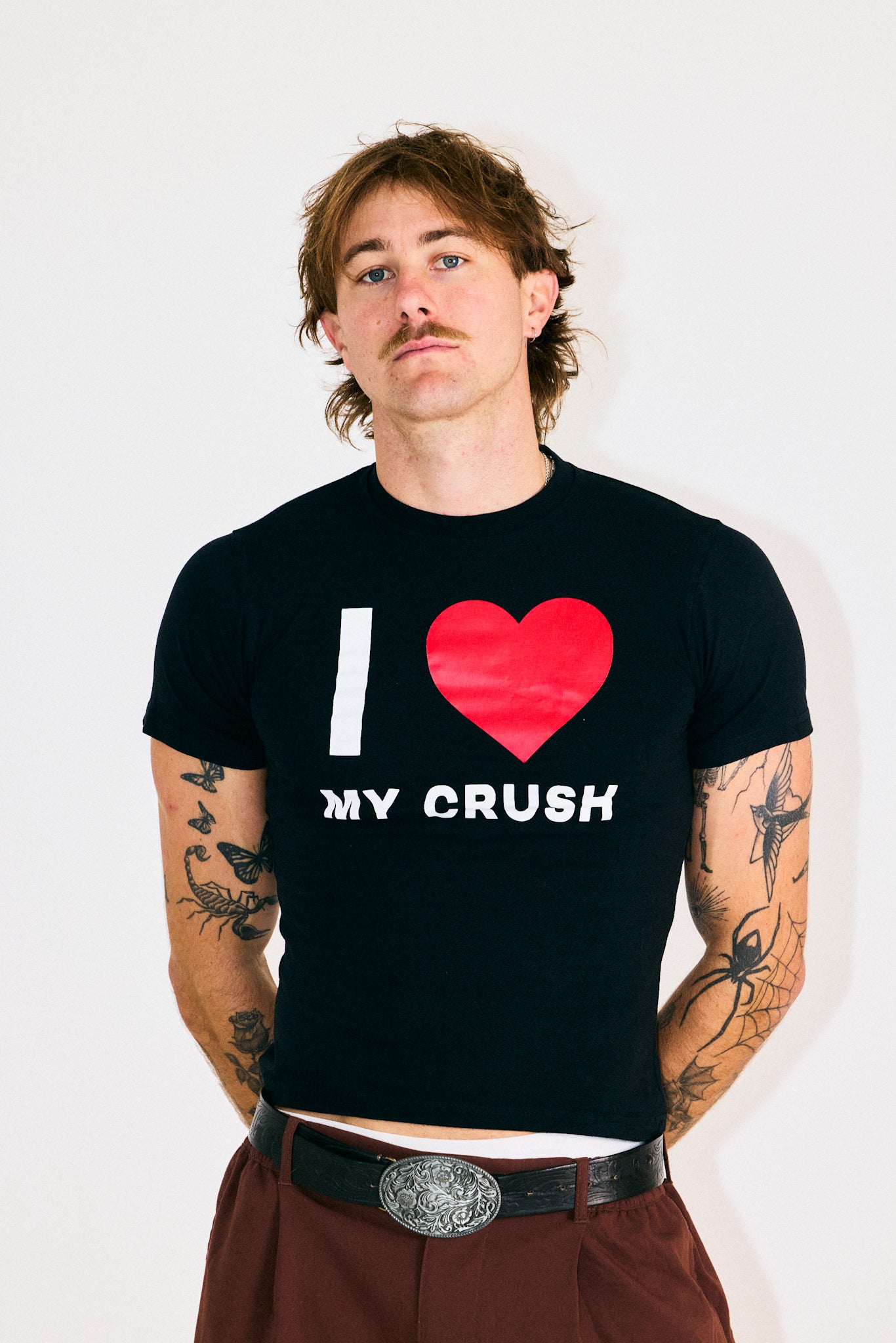 I ❤️ MY CRUSH Baby Tee