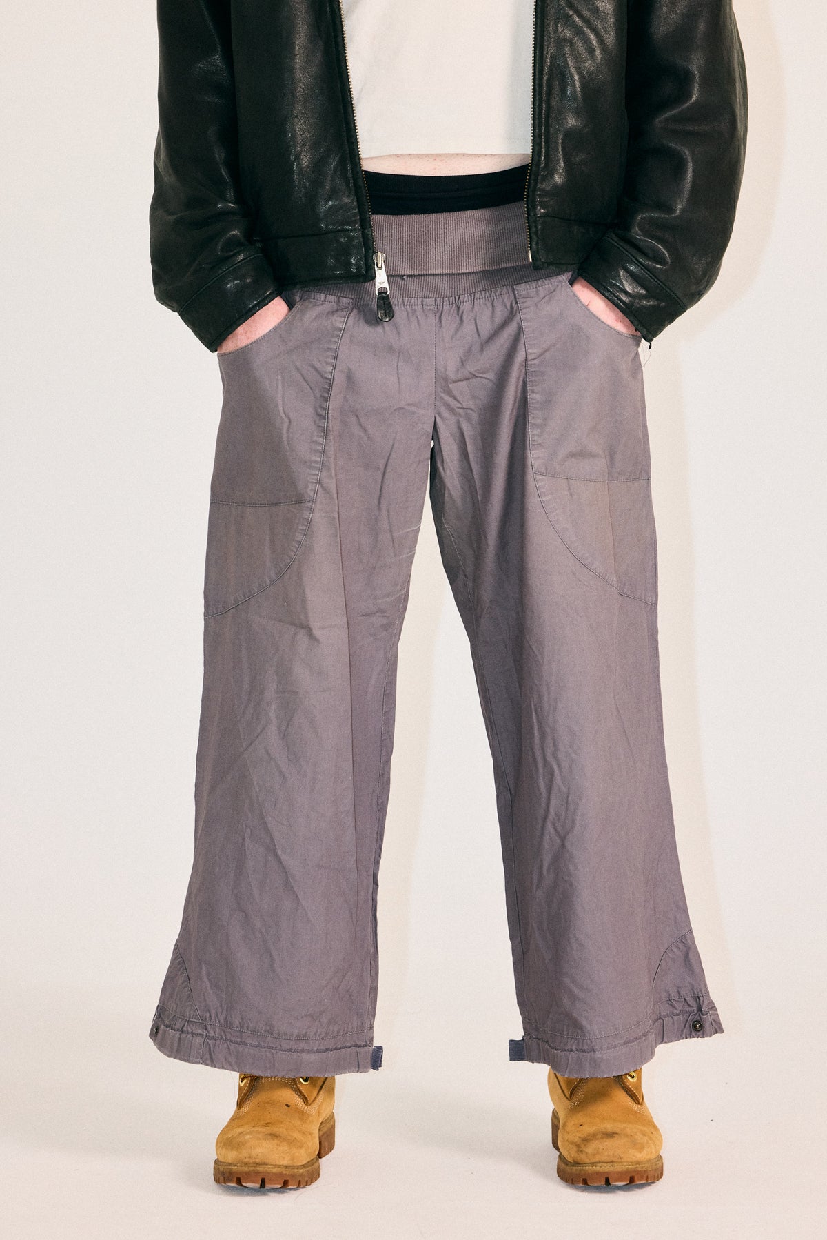 HANG TEN GREY FLARED PANTS