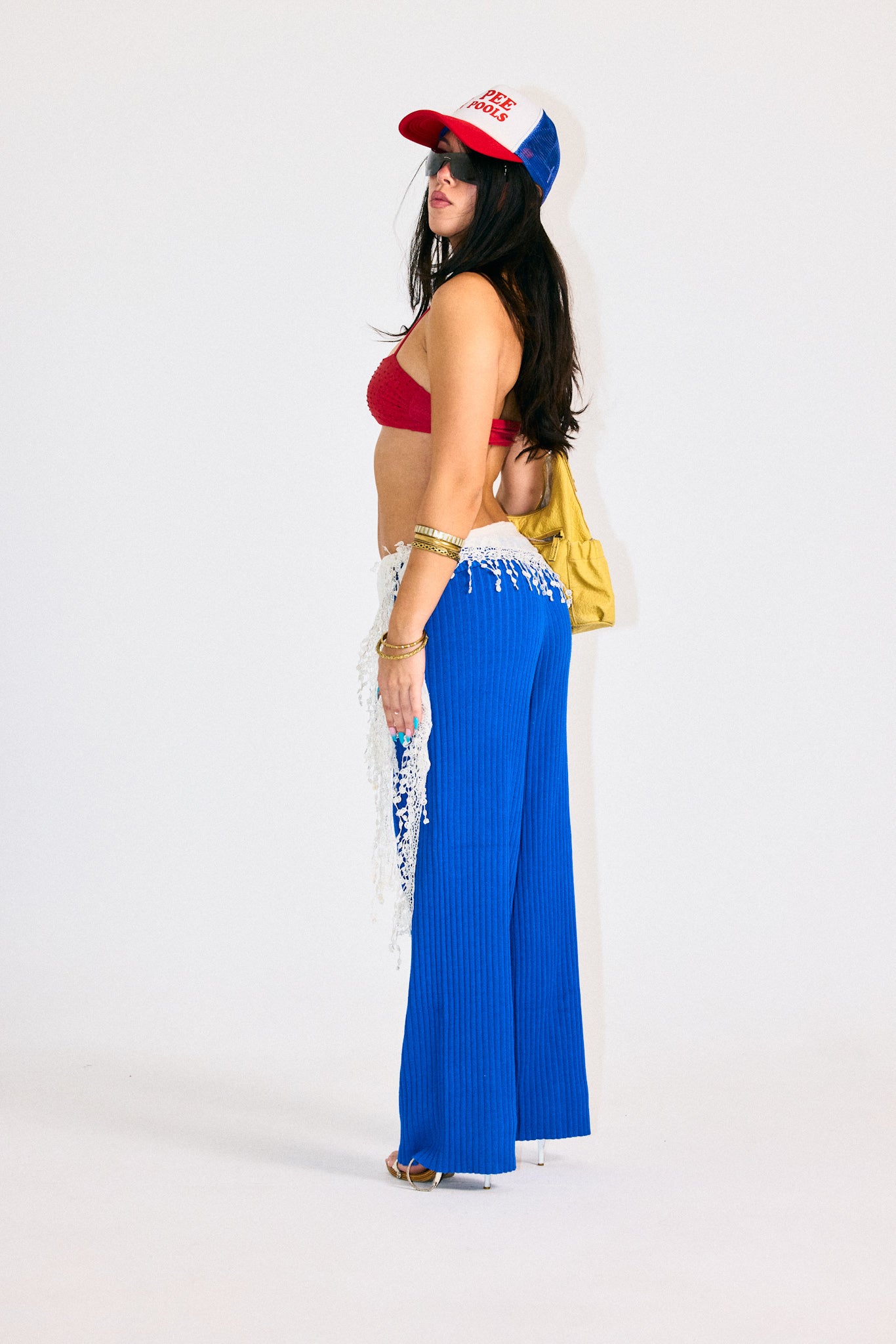 Blue Lagoon Knit Pants