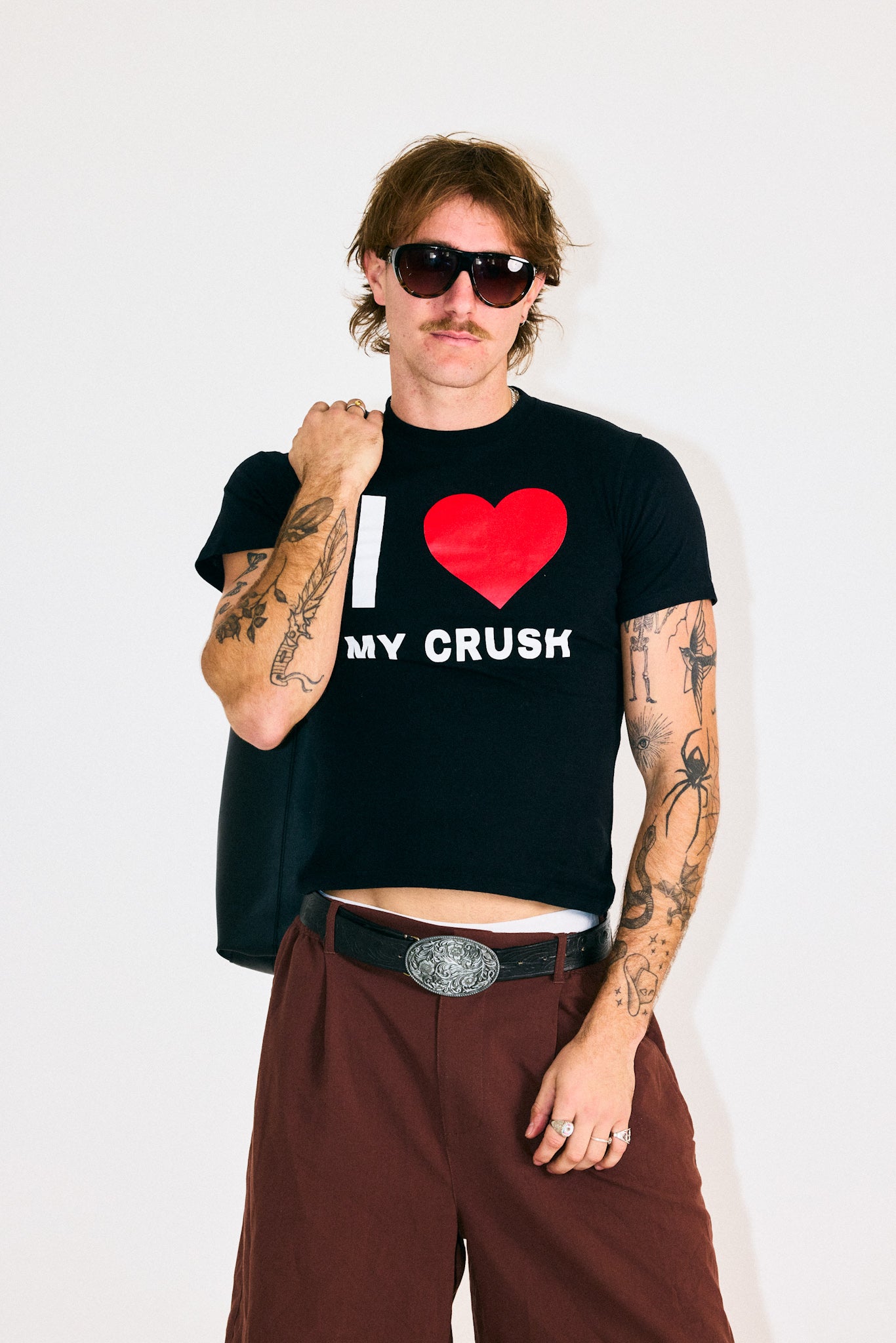 I ❤️ MY CRUSH Baby Tee