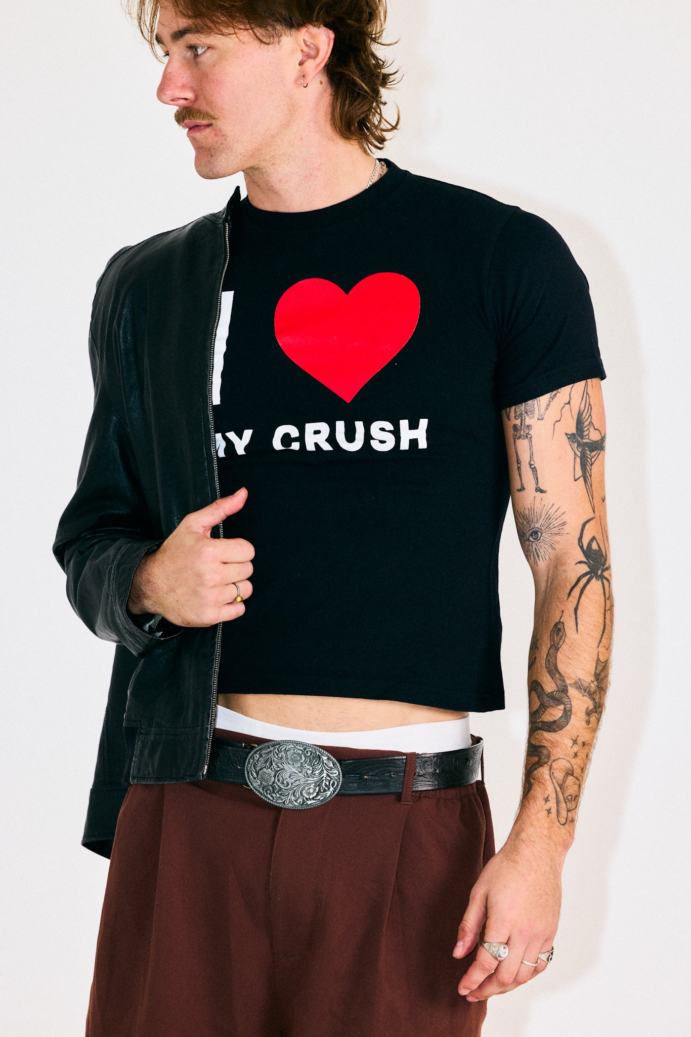 I ❤️ MY CRUSH Baby Tee