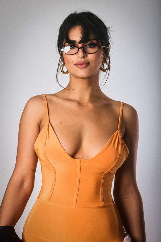 Orange You Smart Dress