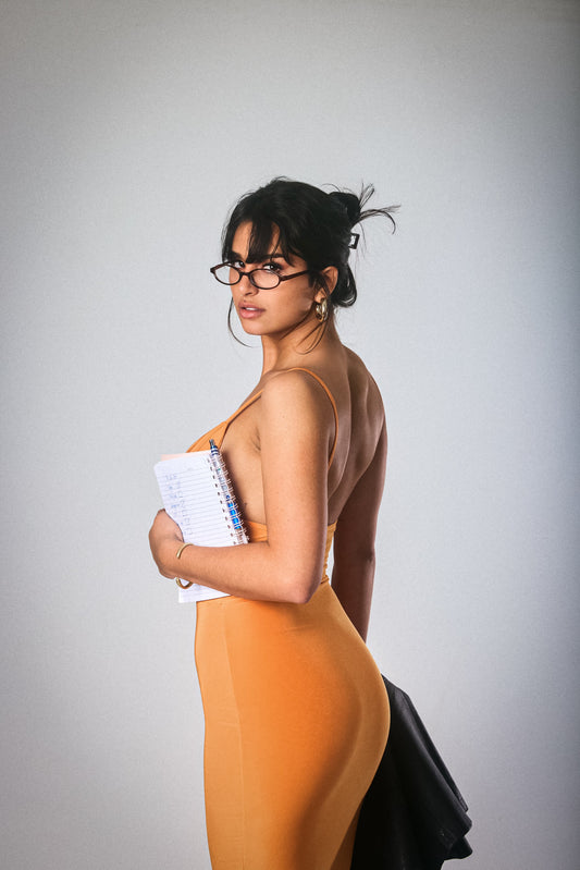 Orange You Smart Dress